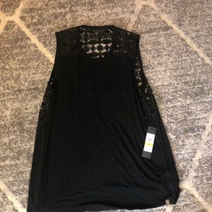 Donna Karan black shirt
